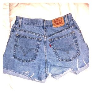 Vintage Levi’s Cut Off Shorts